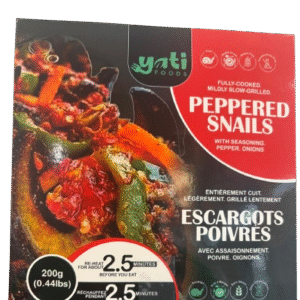 Frozen Peppered Snails