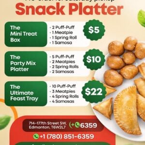 Snack Platter ( Saturday Pickup)