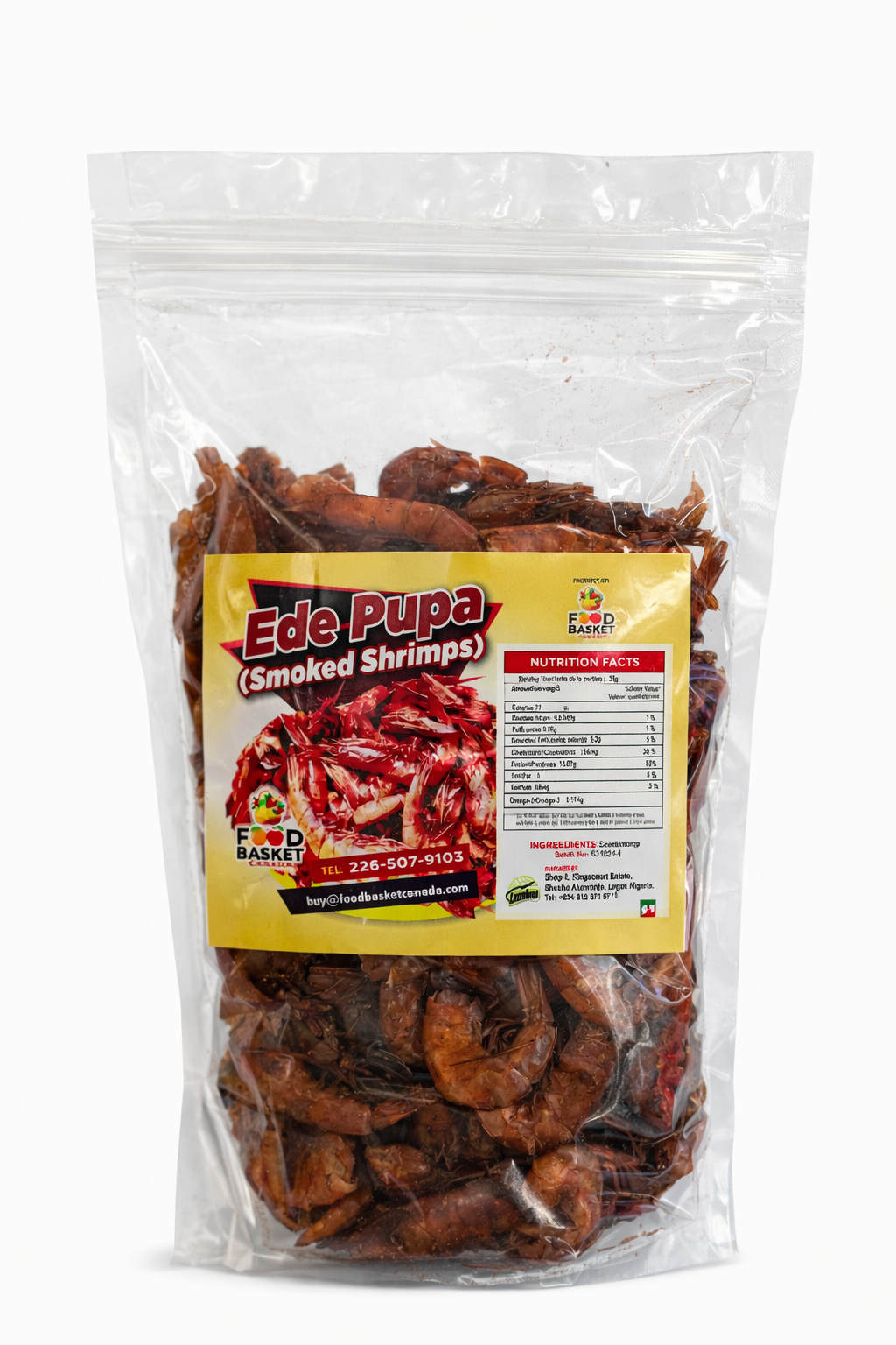 Ede Pupa (Red Prawns)